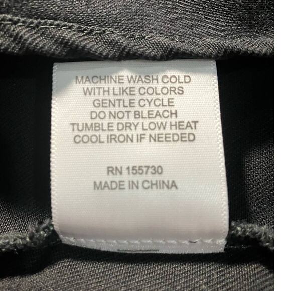 Jane and Delancey Women's Black Drape Front Drawstring Waist Vest | Size XL - Picture 8 of 8